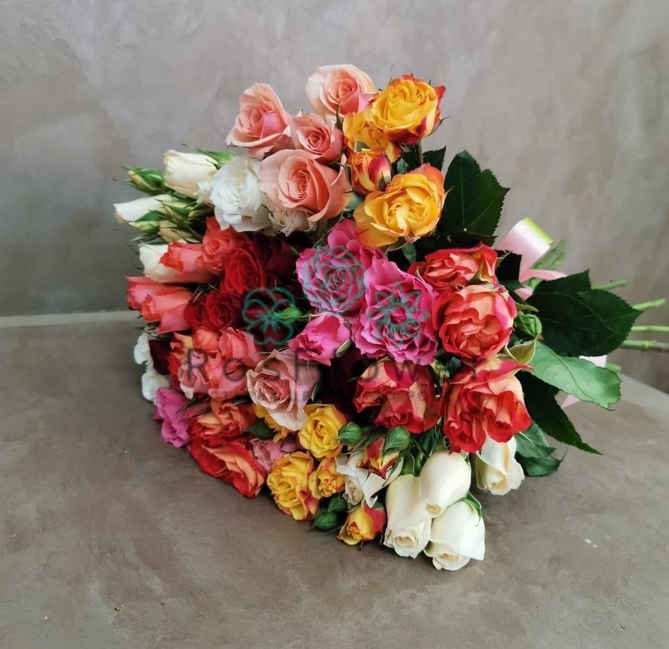 Букет цветов из: Розы в Олонце