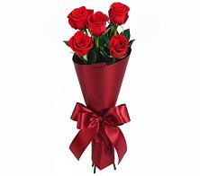 Букет 5 Красных роз Эдлесс Лав в Олонце