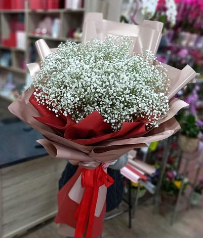 Букет цветов из: Гипсофила в Олонце