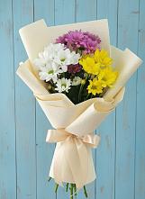 Букет цветов из:  Хризантемы в Олонце