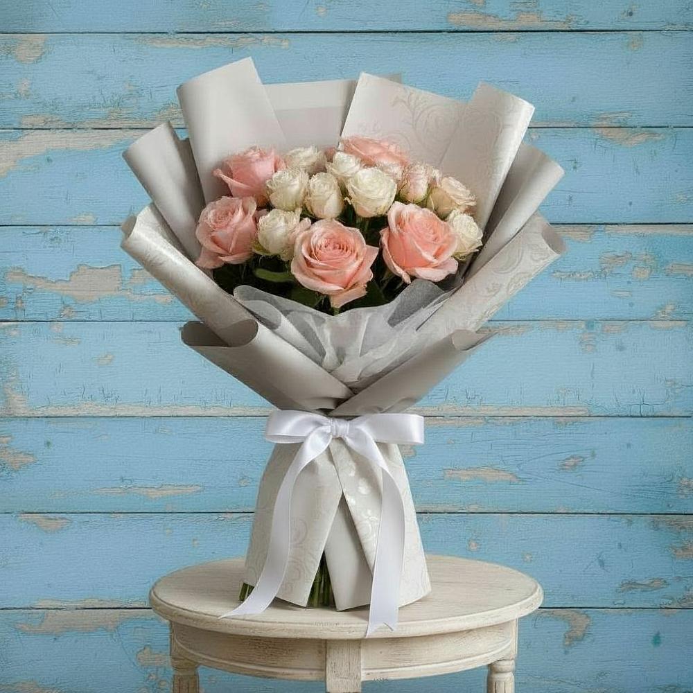 Букет цветов из: Розы в Олонце