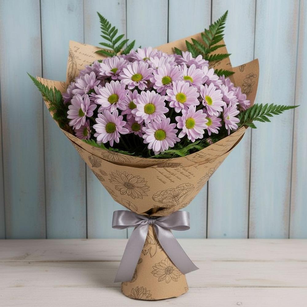Букет цветов из: Хризантемы в Олонце
