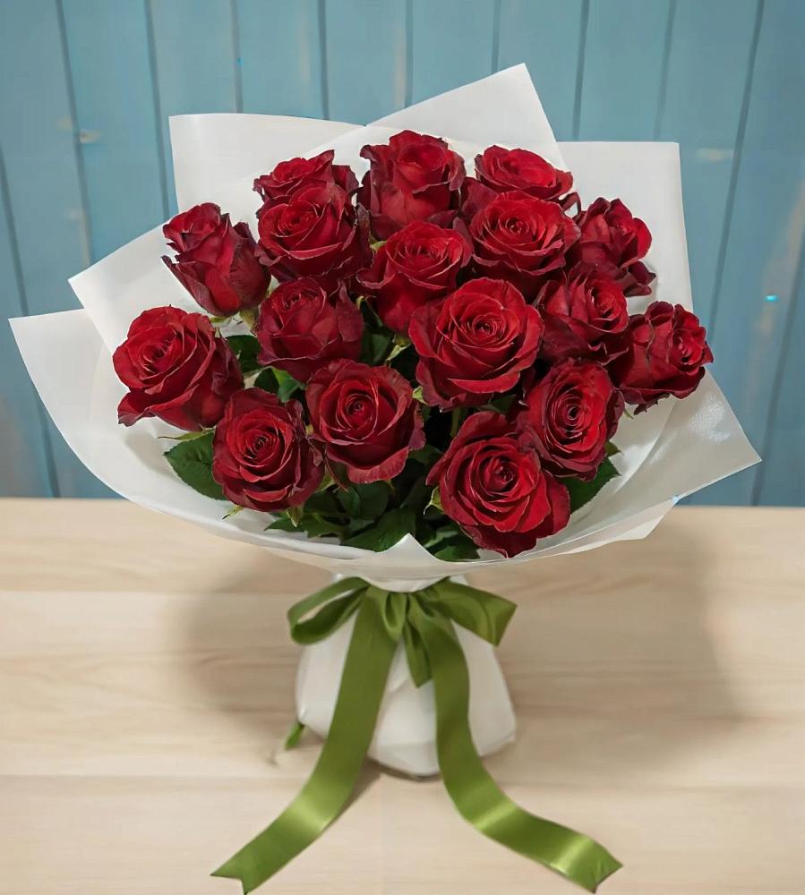 Букет Красные розы в Олонце