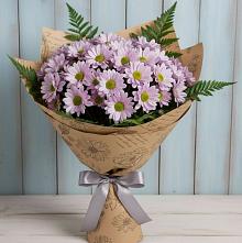 Букет цветов из:  Хризантемы #REPLACE_PRED# Олонце