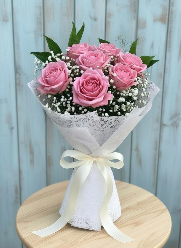Букет цветов из: Розы в Олонце