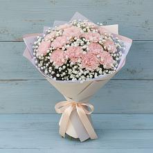 Букет цветов из:  Гвоздики в Олонце
