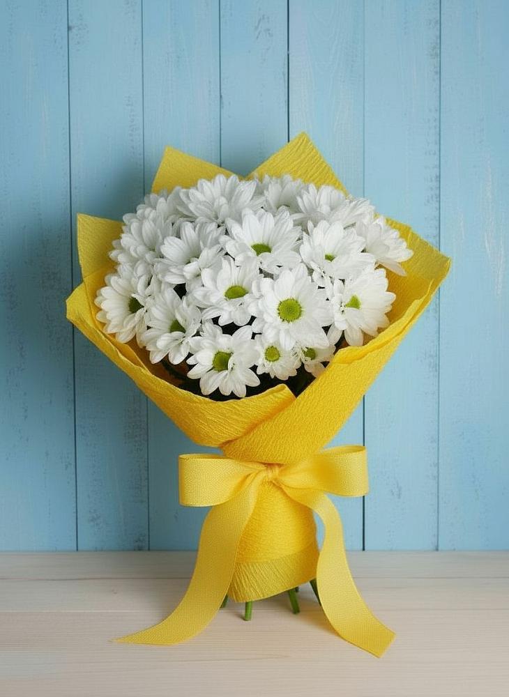 Букет цветов из: Хризантемы в Олонце