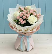 Букет цветов из:  Розы в Олонце