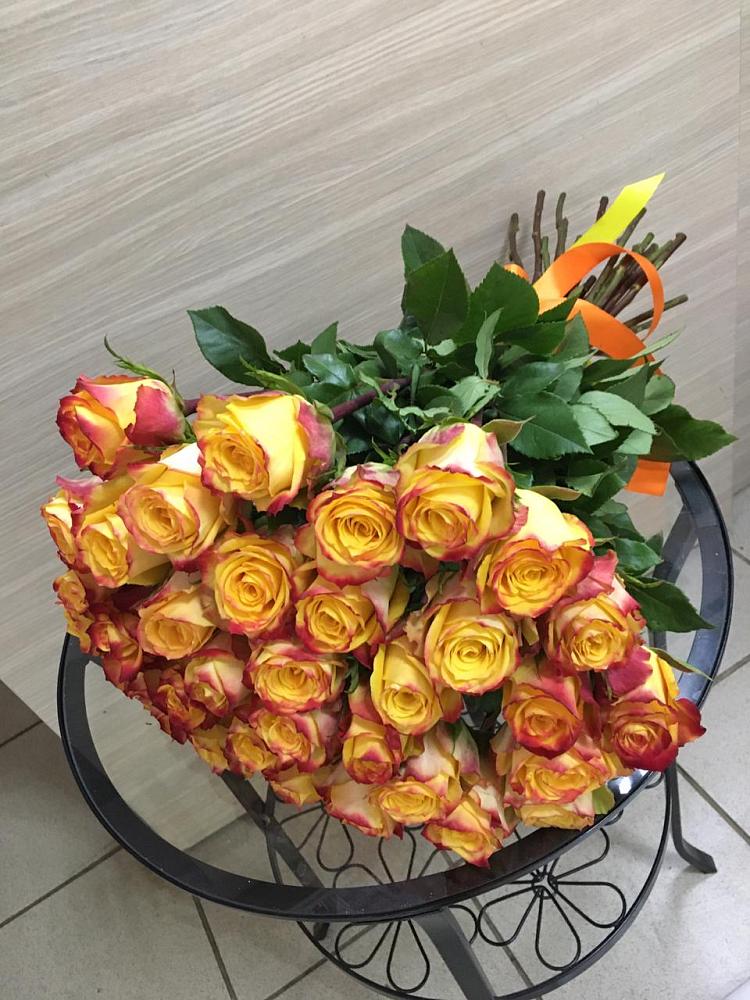 Букет Желтые розы в Олонце