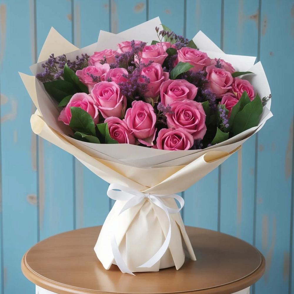 Букет цветов из: Розы в Олонце