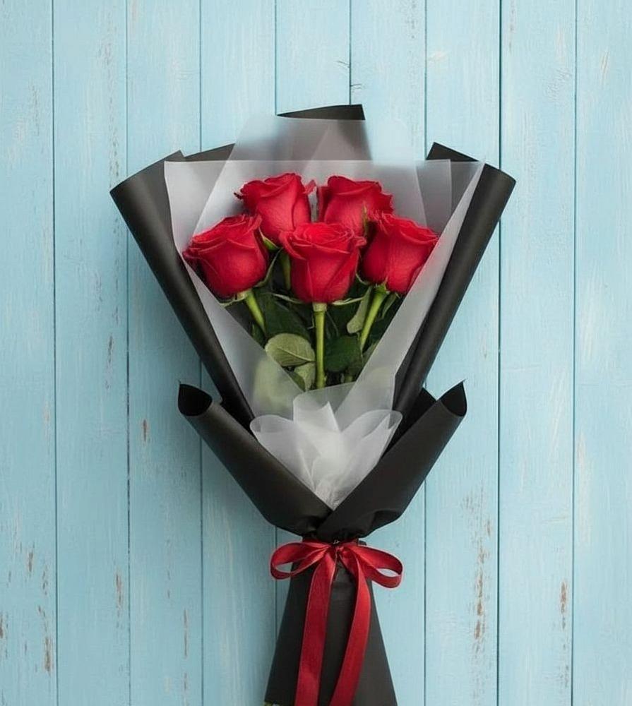 Букет цветов из: Розы в Олонце