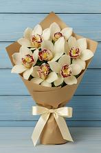 Букет цветов из:  Орхидеи и Розы в Олонце